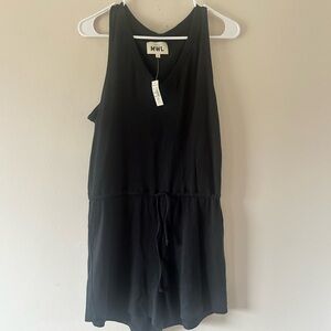 Madewell Black V-Neck Top